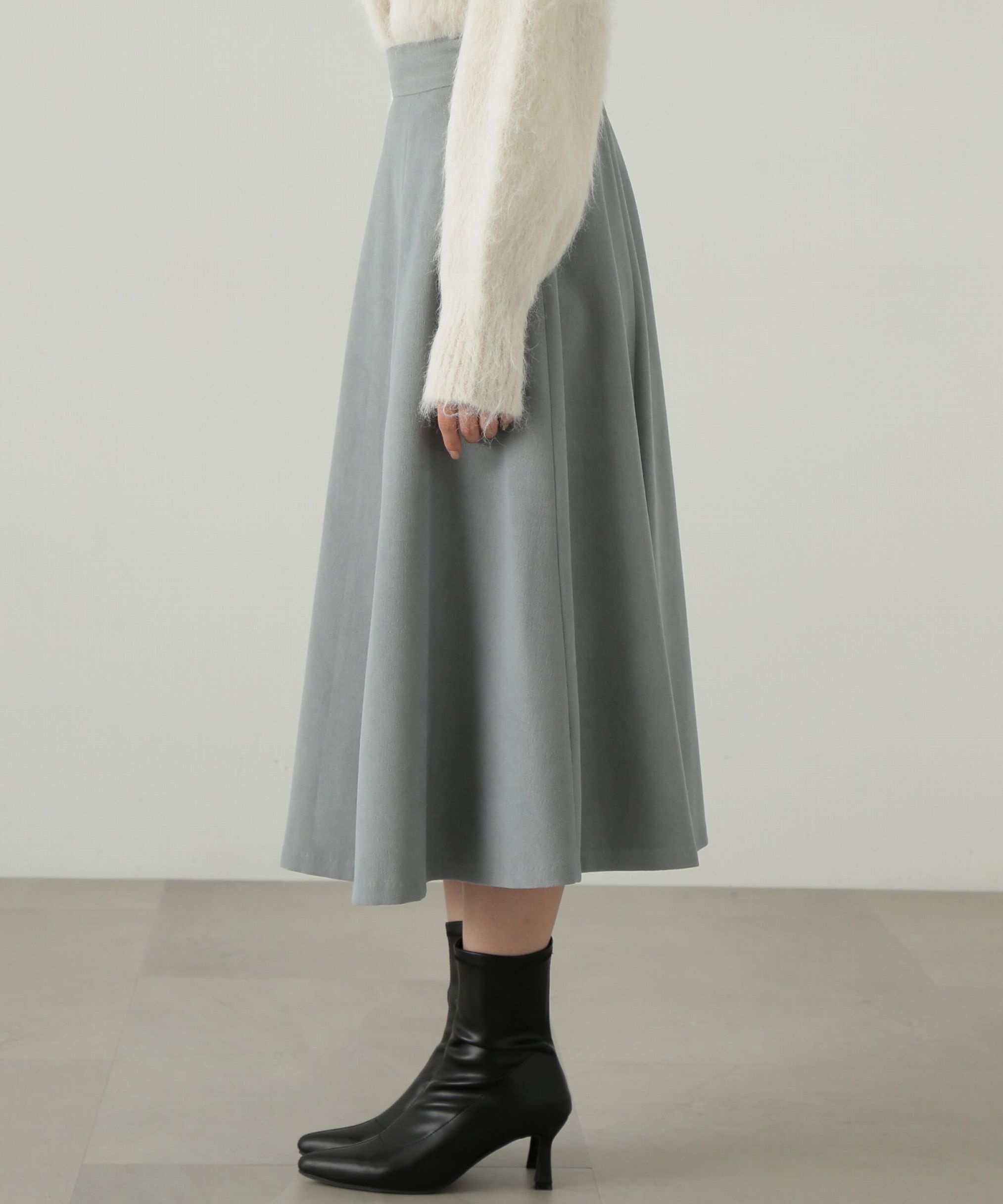 PROPORTION BODY DRESSING「ソフトタッチフレアスカート」|スカート|