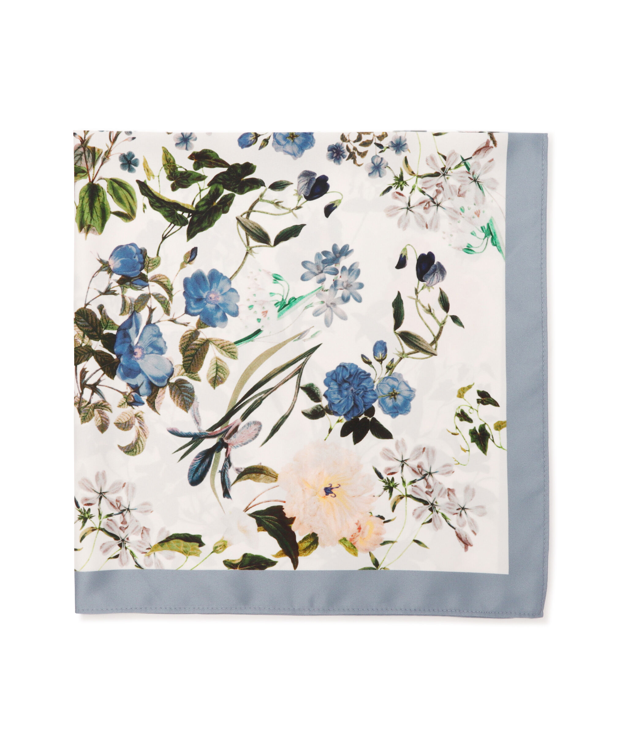 PROPORTION BODY DRESSING「フラワースカーフ」|その他|ブルー