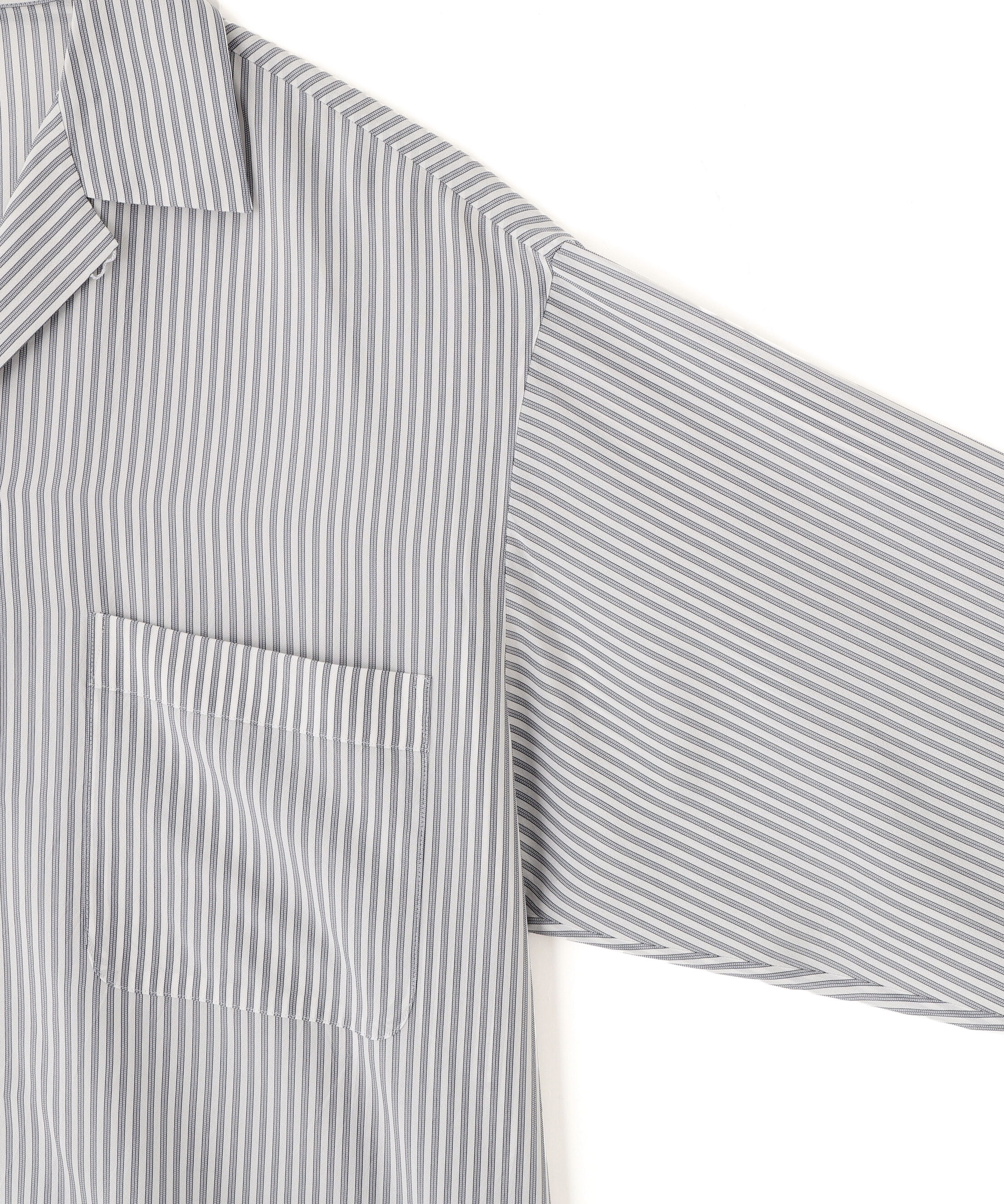 YLEVE 「YLEVE / ACETATE CUPRA STRIPE PAJAMA SHIRT」|シャツ・ブラウス|