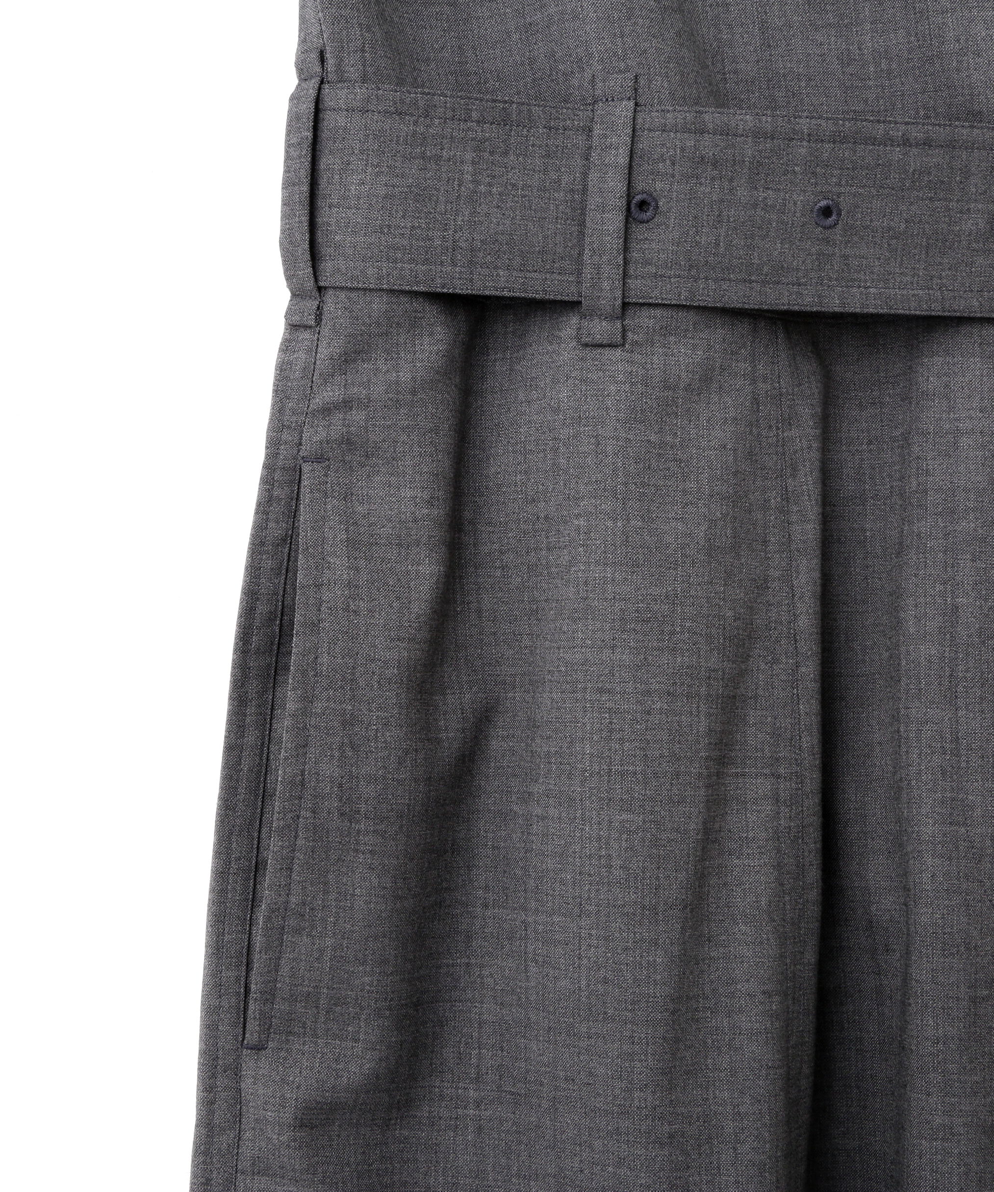 YLEVE 「YLEVE / SUPER120'S CHAMBRAY WOOL ALL IN ONE」|ワンピース|