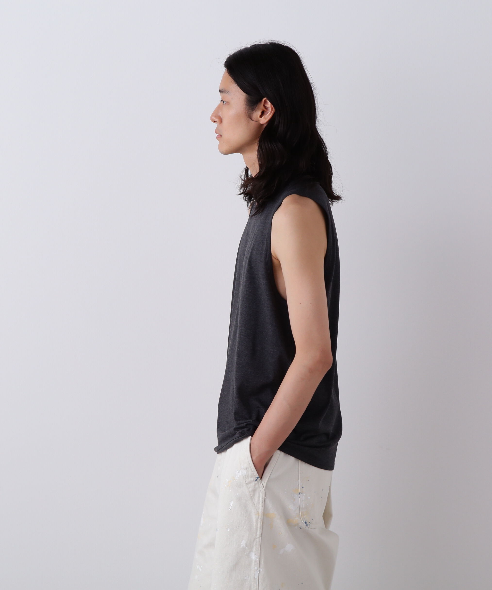 YLEVE 「YLEVE / ELS GV COTTON SLEEVELESS PULLOVER」|Tシャツ・カットソー|