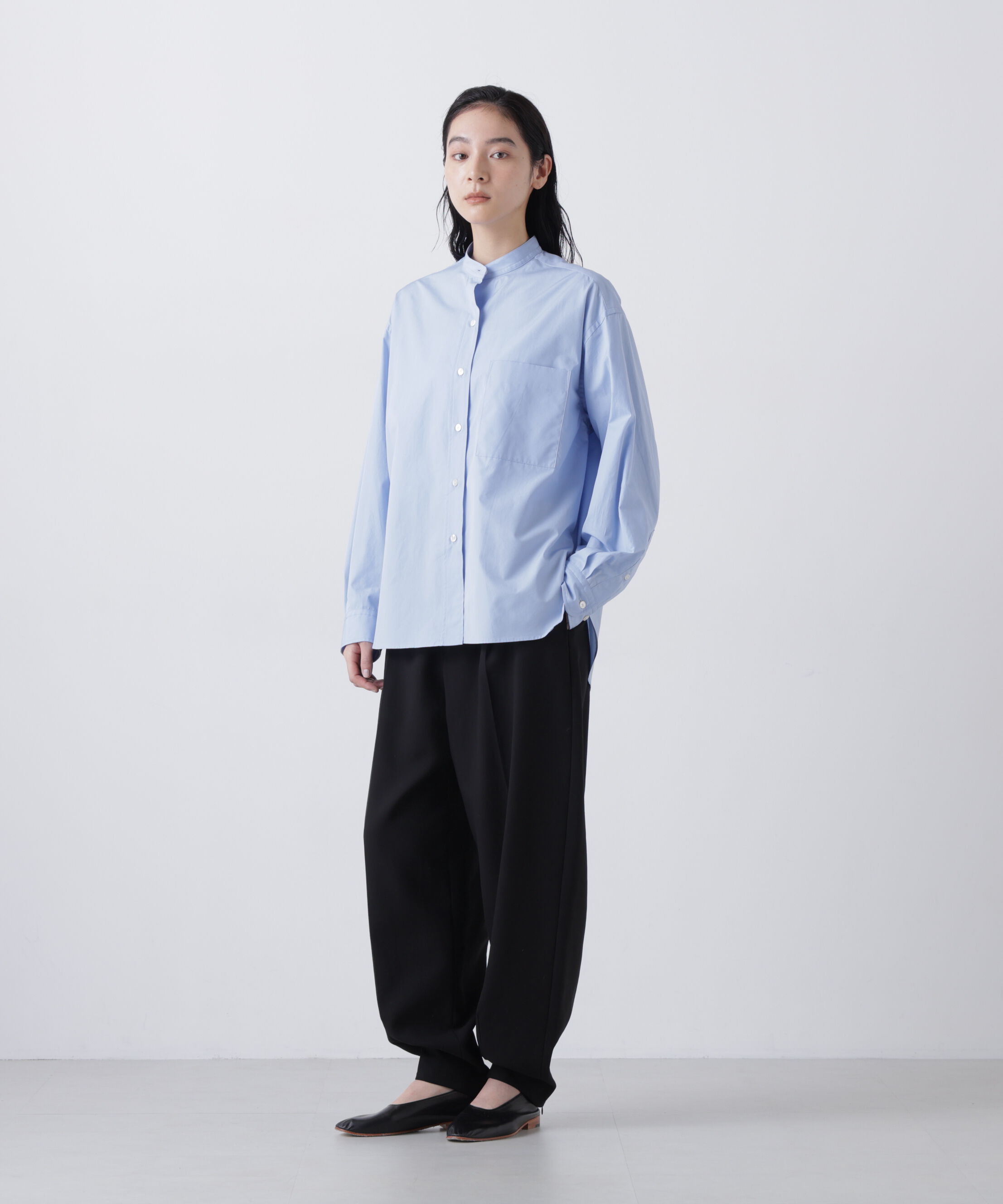 YLEVE 「YLEVE / 100/2 GV TWILL DOUBLE WEAVE CURVED TROUSERS」|その他|