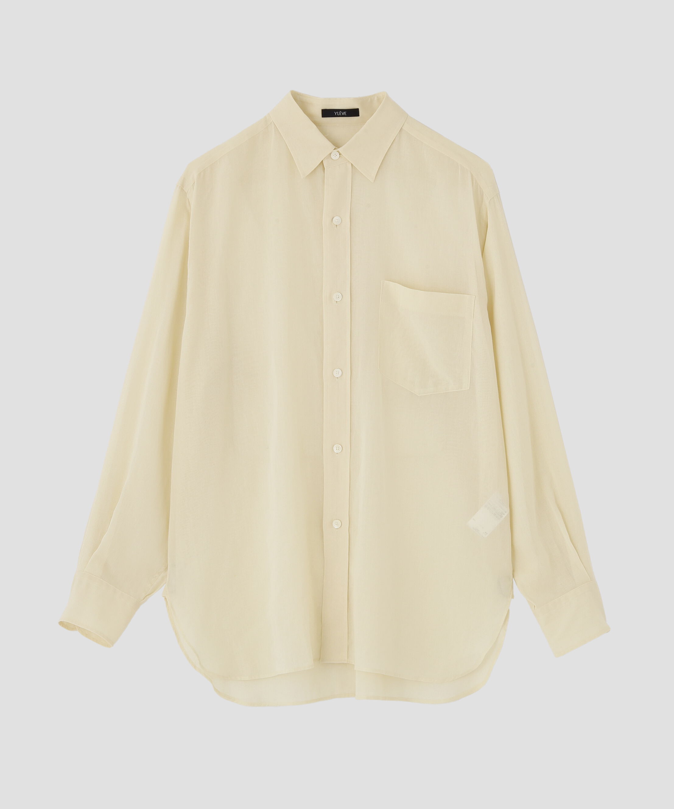 YLEVE 「YLEVE / COTTON VOILE LAWN LONG SLEEVE SHIRT」|シャツ・ブラウス|