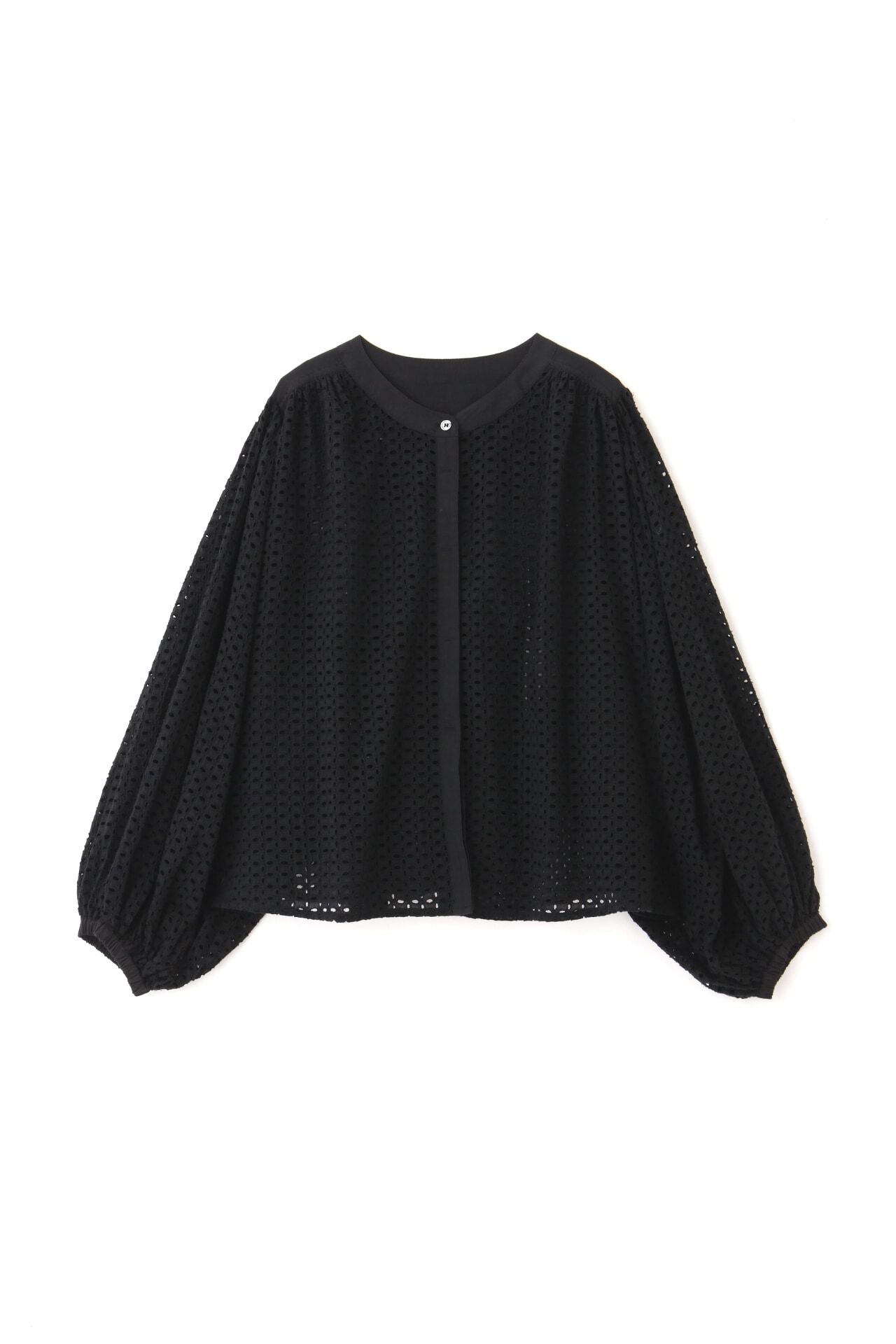  「◆ボリュームスリーブカットワークブラウス」|シャツ・ブラウス|