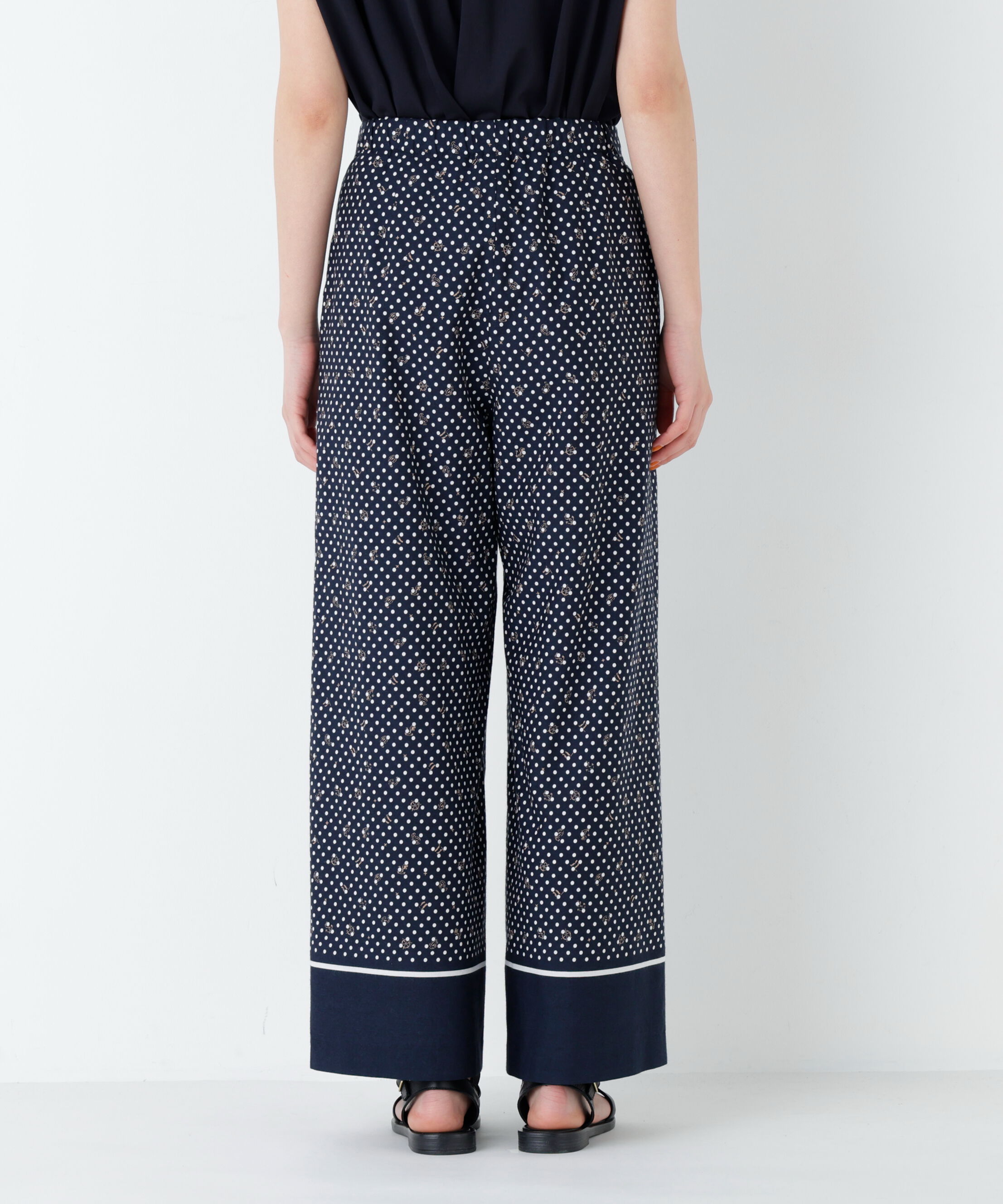  「≪ＮＡＴＩＣコラボ≫セミワイドプリントパンツ」|その他|