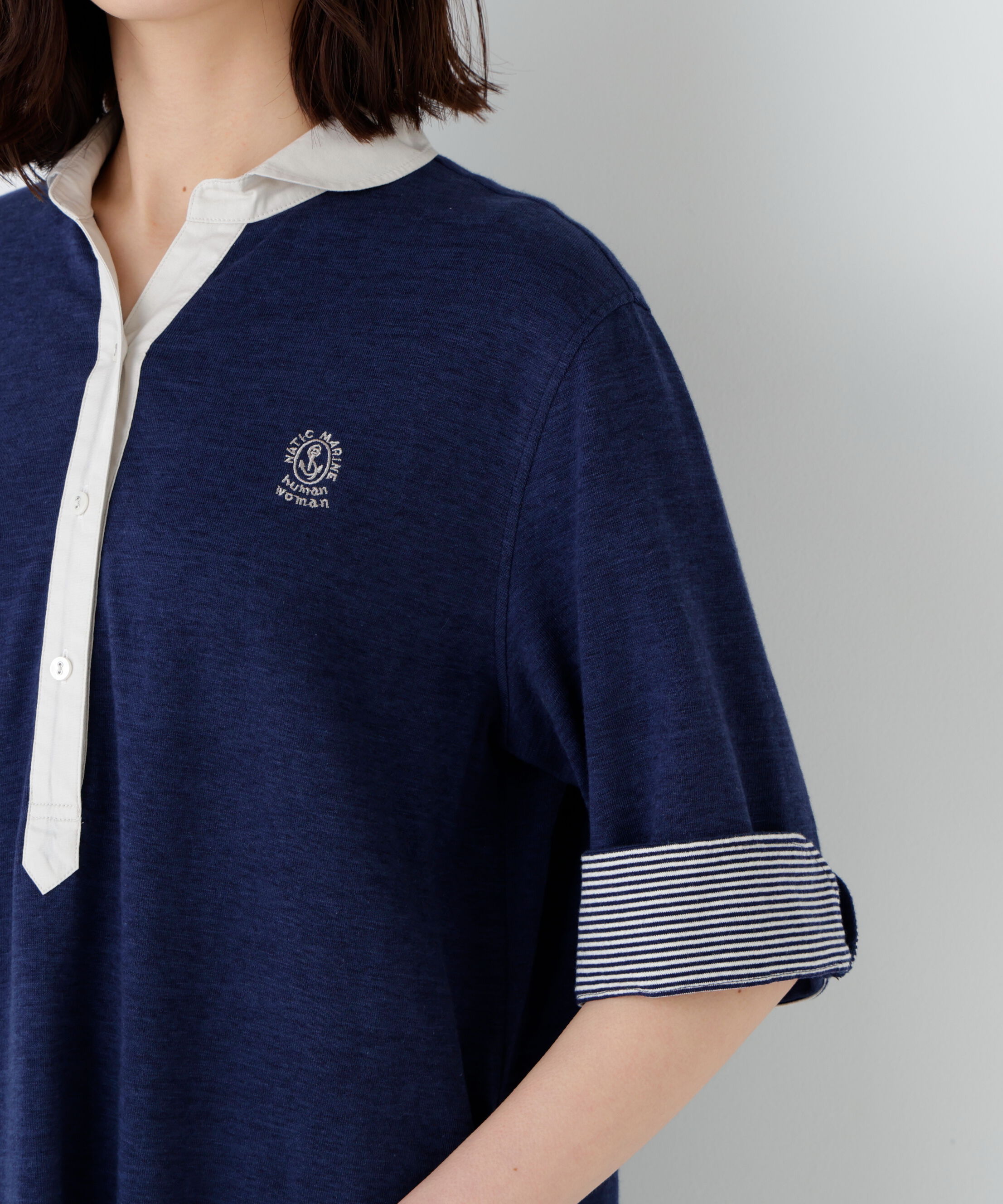  「ＮＡＴＩＣコラボマリンカラーワンピース」|ワンピース|