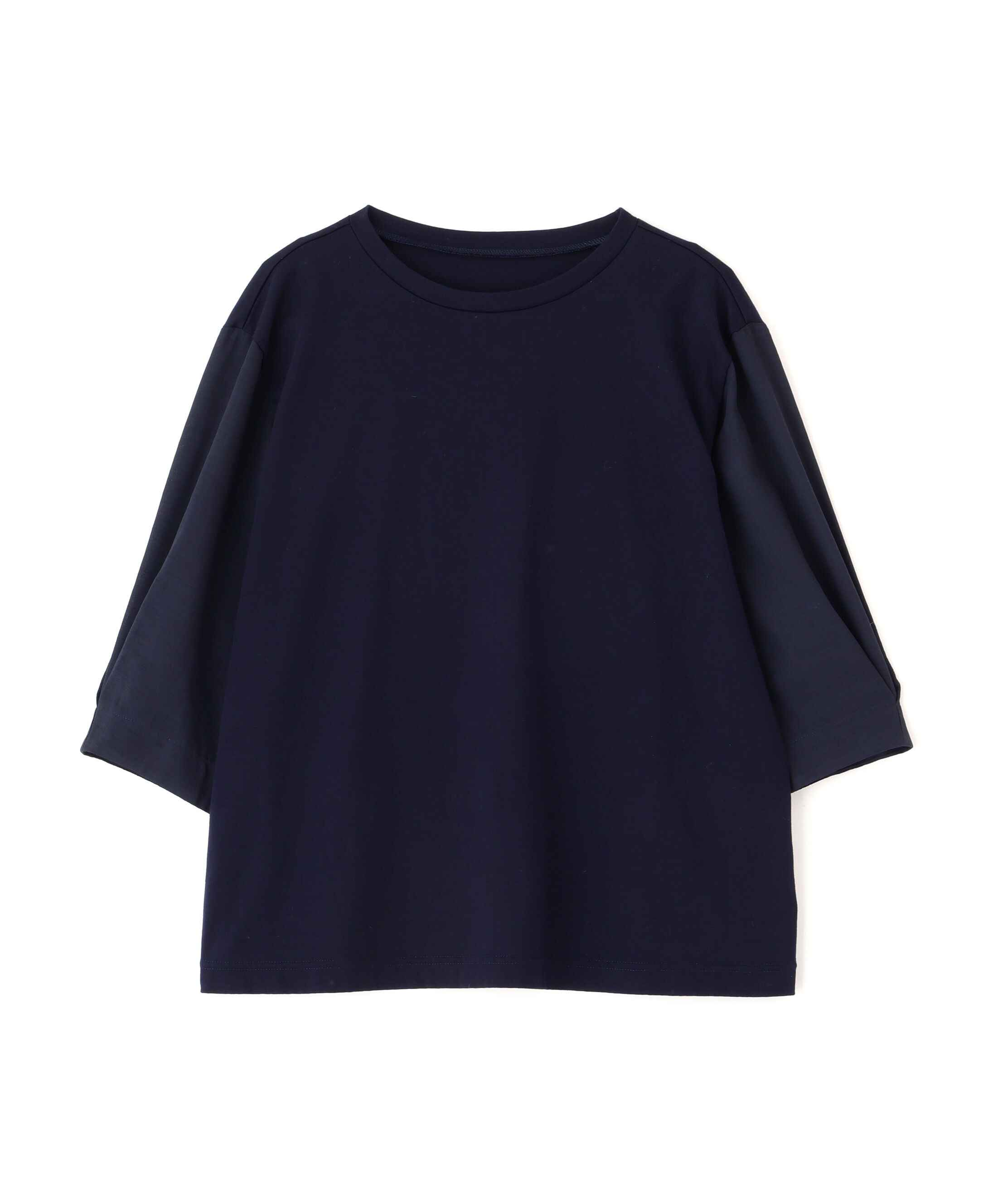  「布帛コンビカットソー」|Tシャツ・カットソー|