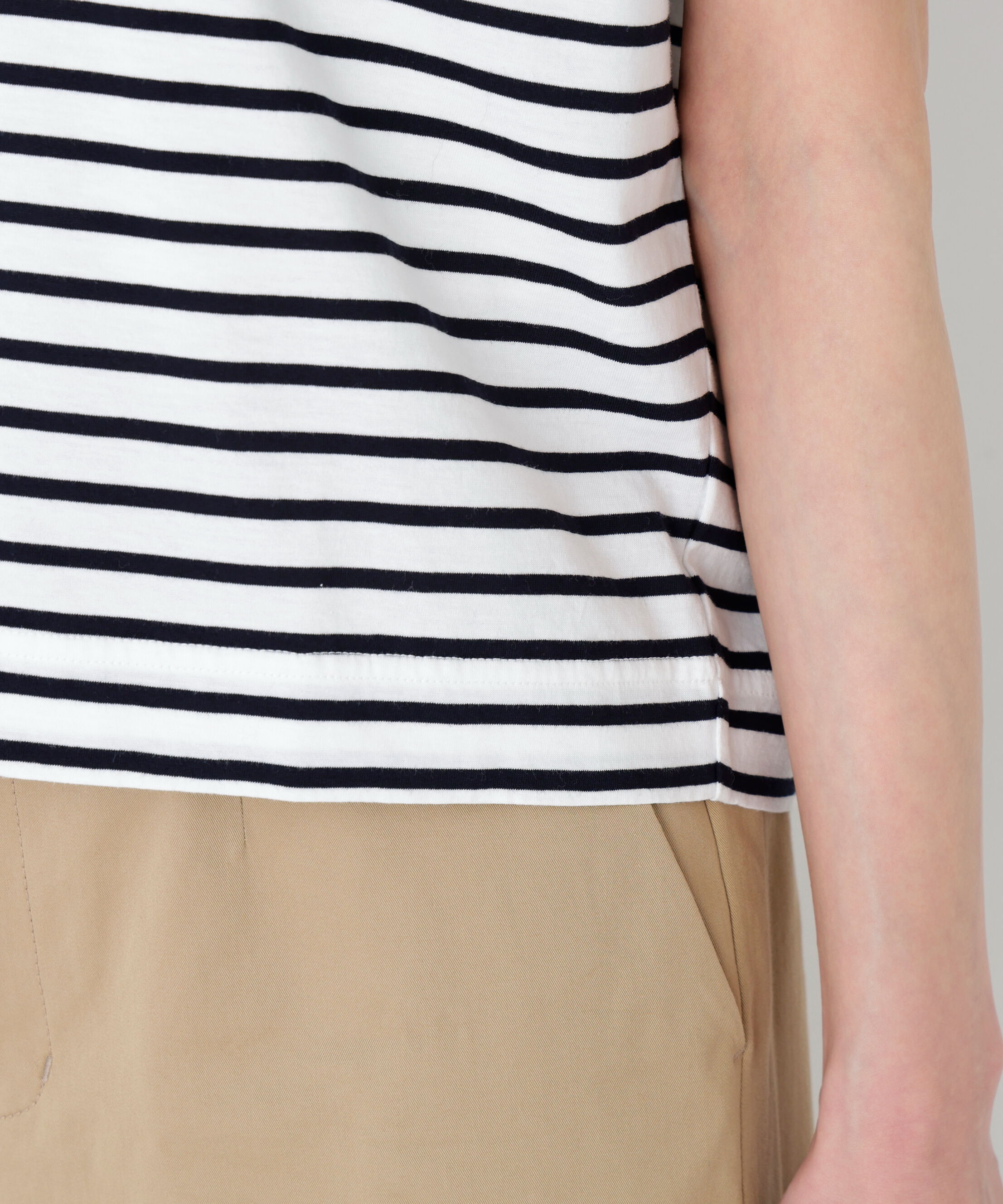  「ａｚｕｒｅｌａ　ｍｅｒ　ボーダーロゴＴシャツ」|Tシャツ・カットソー|