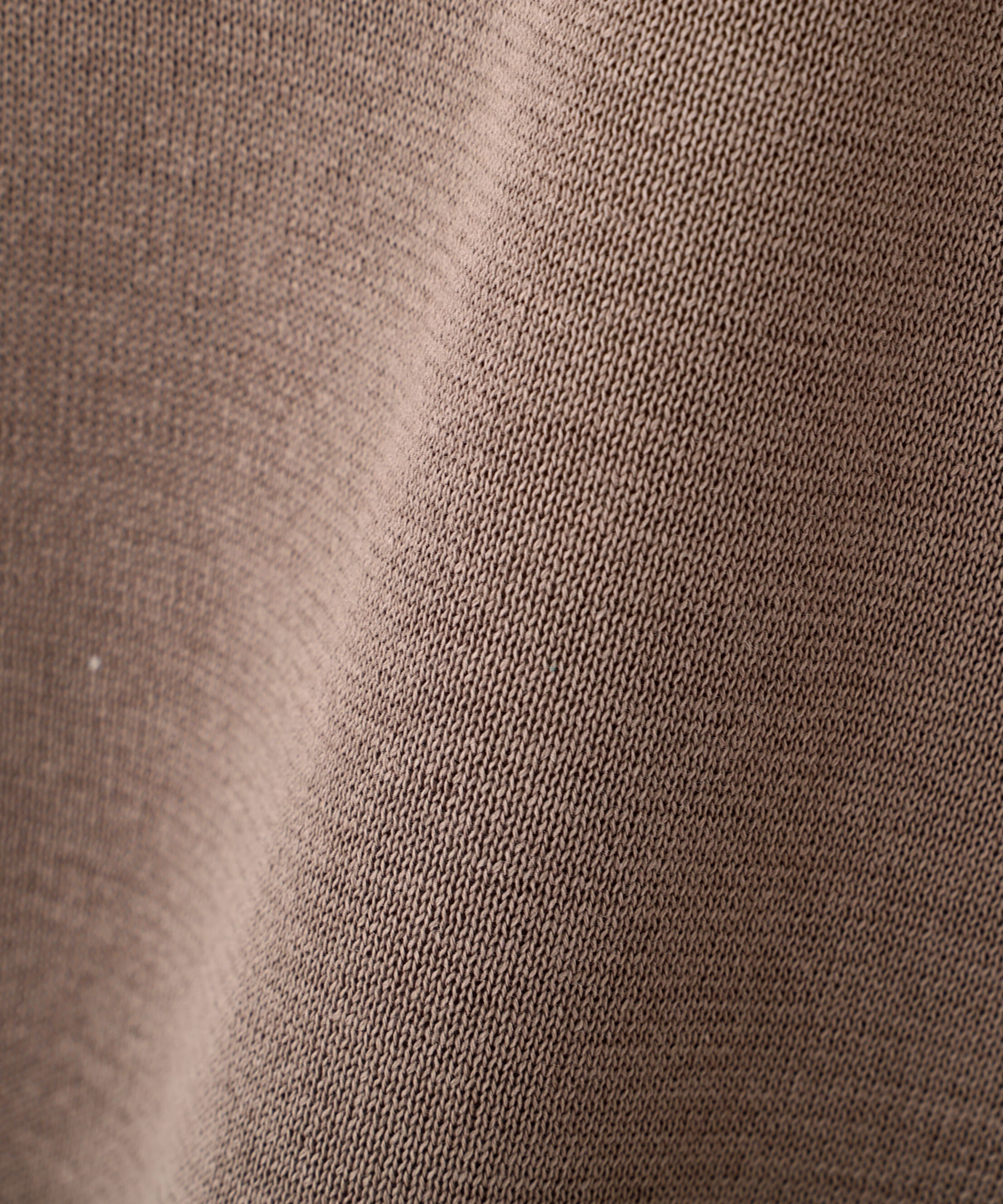  「ハイゲージギマ　クルーネックラグランプルオーバー」|ニット・セーター|