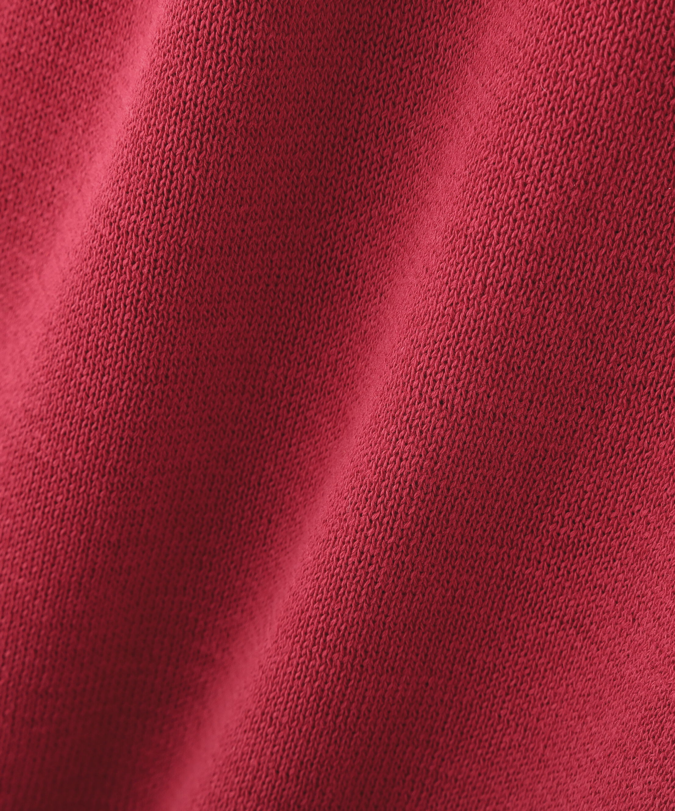  「ハイゲージギマ　ジップアップクルーカーディガン」|ニット・セーター|