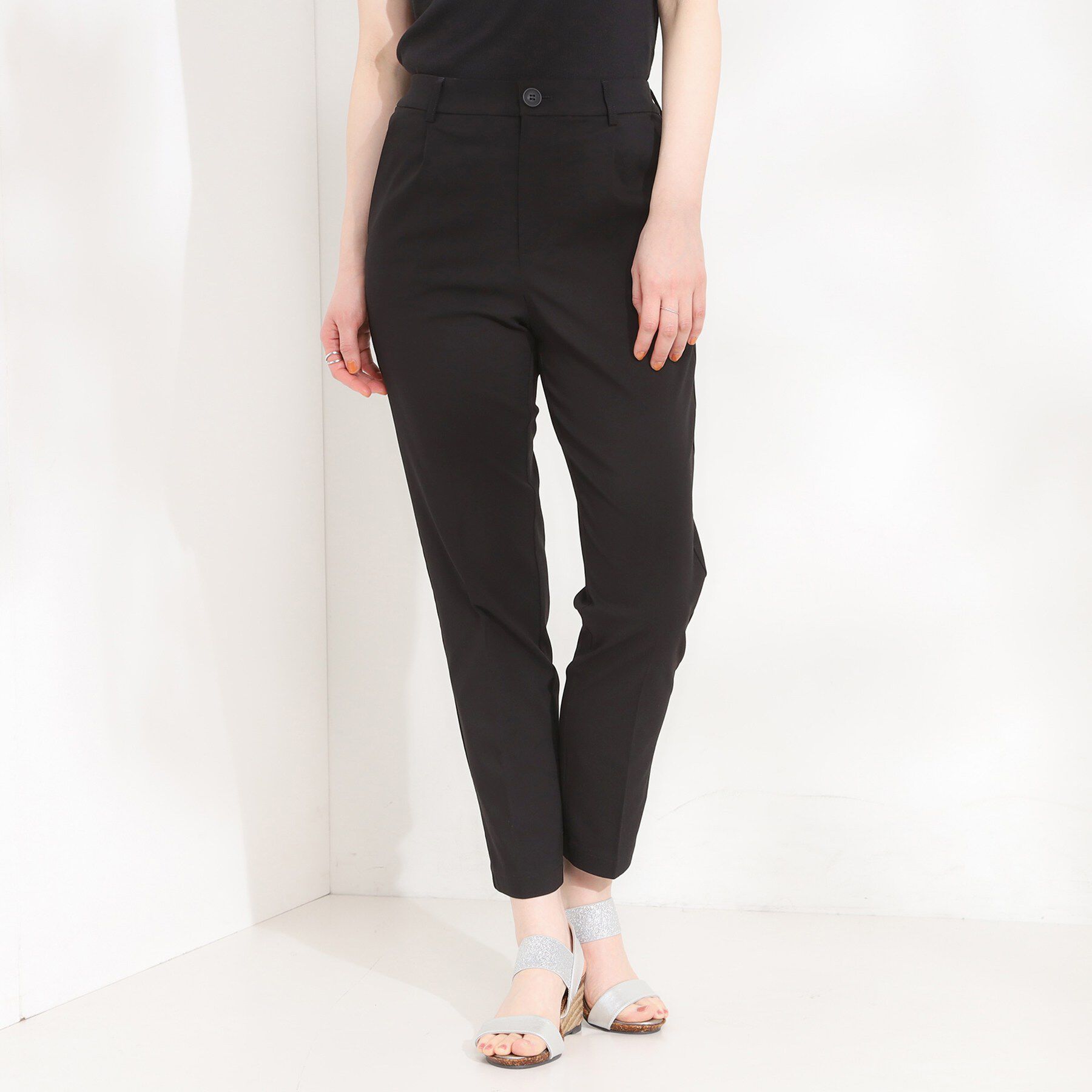 SHOO･LA･RUE「【ひんやり/洗濯機可/S-LL】スティックパンツ」|その他|