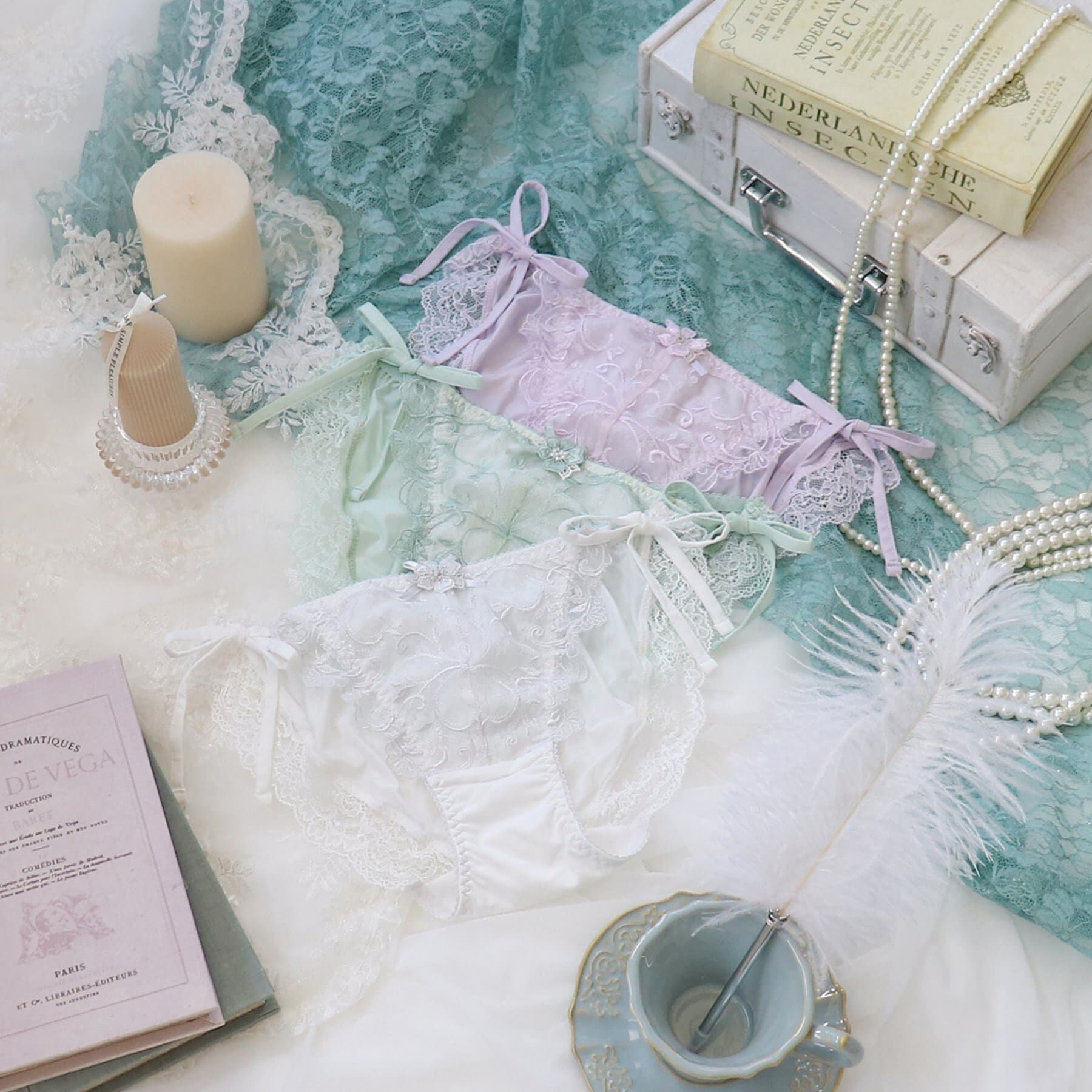 Risa Magli「マリッジ リボンショーツ」|インナー|