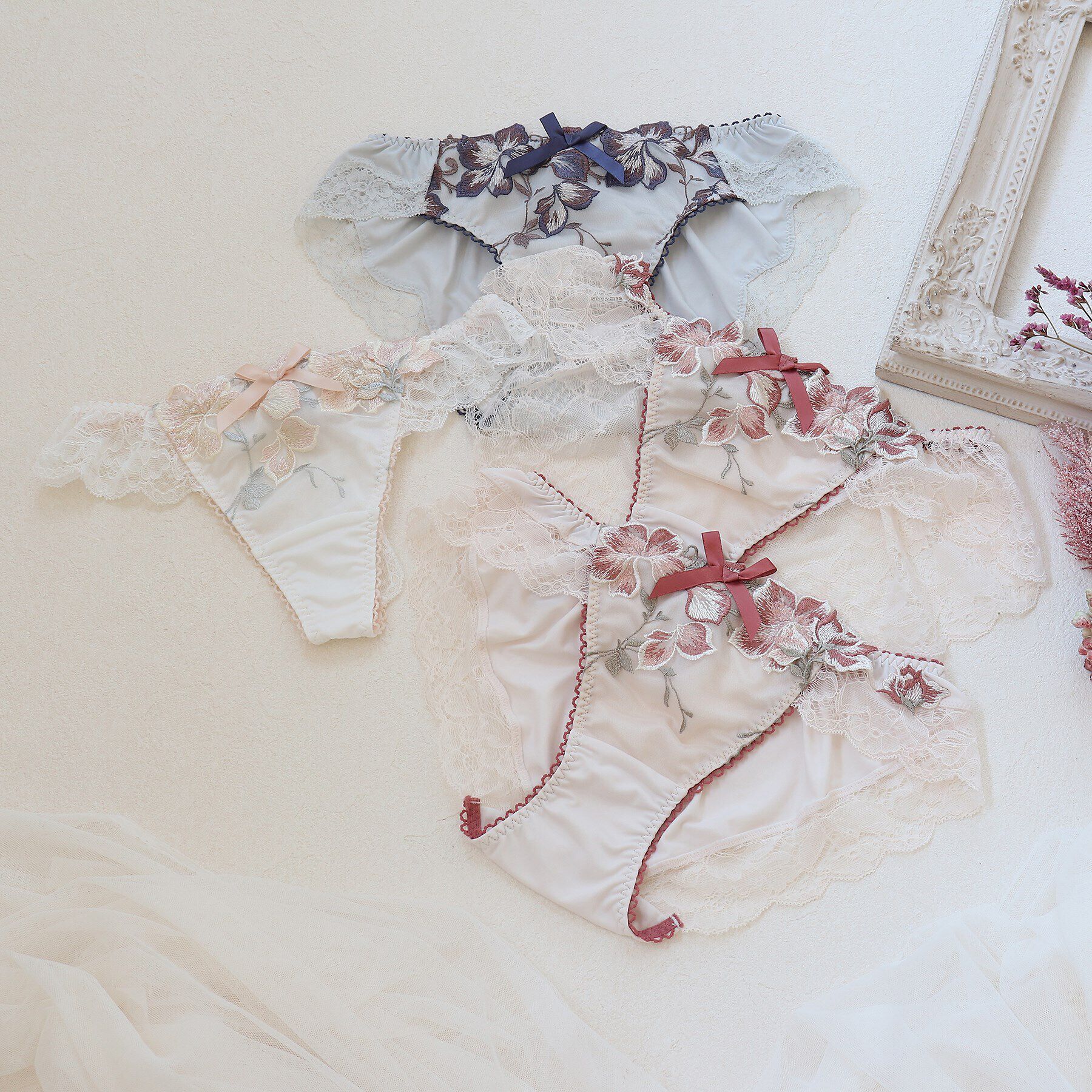 Risa Magli「クレモンス Tバックショーツ」|インナー|