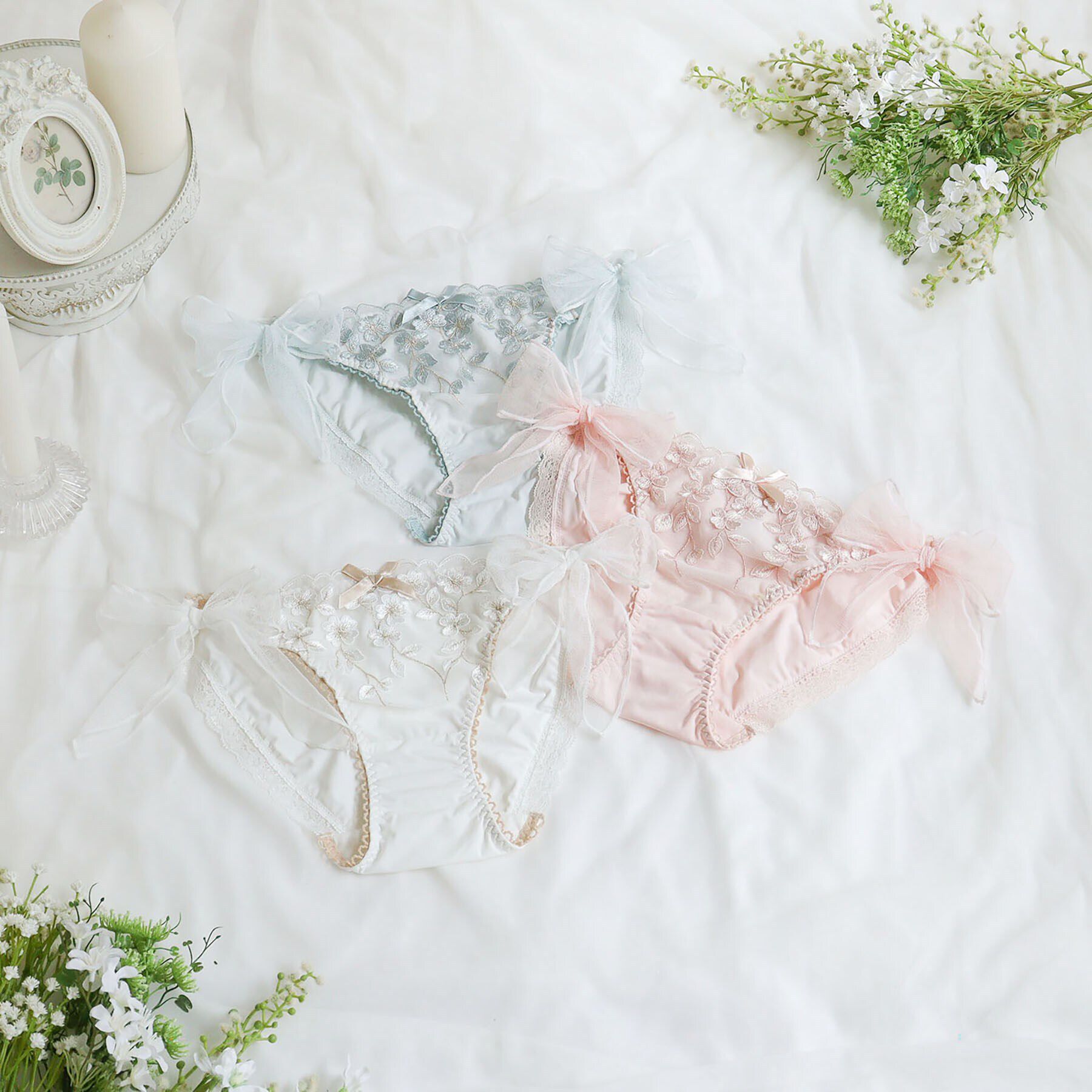 Risa Magli「マリーナ リボンショーツ」|インナー|