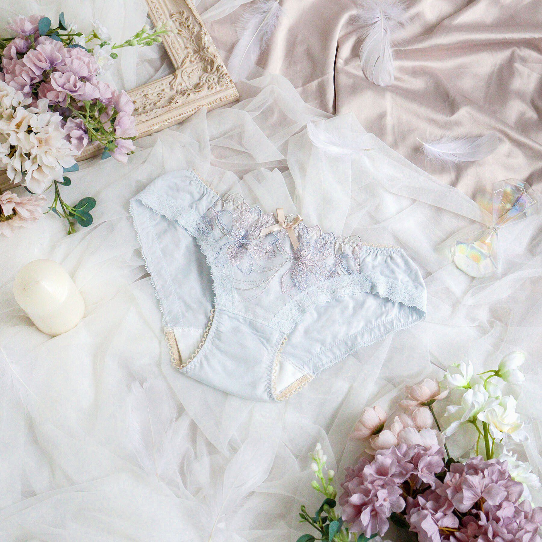 Risa Magli「ジェシカ サニタリーショーツ」|インナー|ブルー(092)