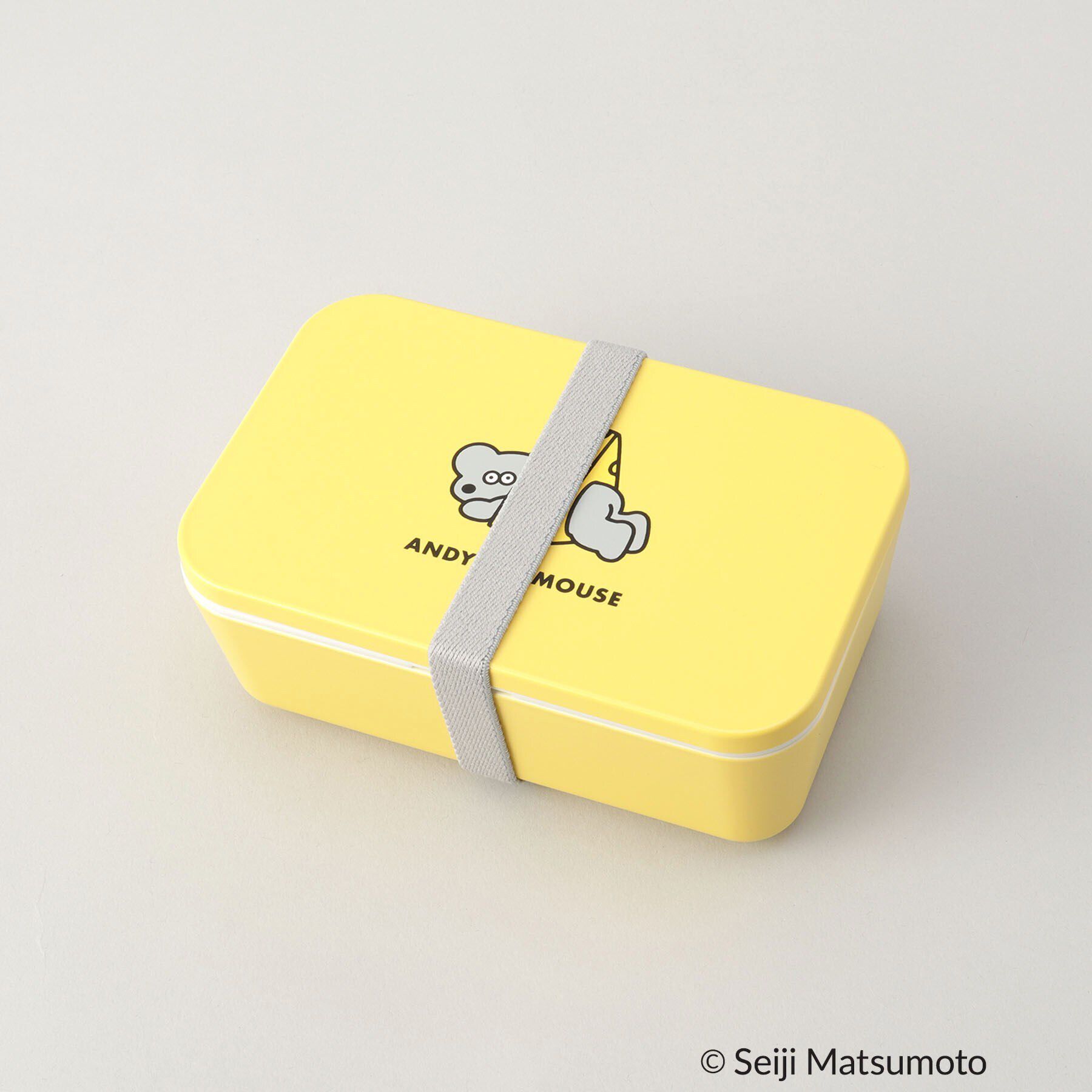 212 KITCHEN STORE「スクエアランチボックス 600ml YE ＜ANDY THE MOUSE＞」|食器・キッチングッズ|
