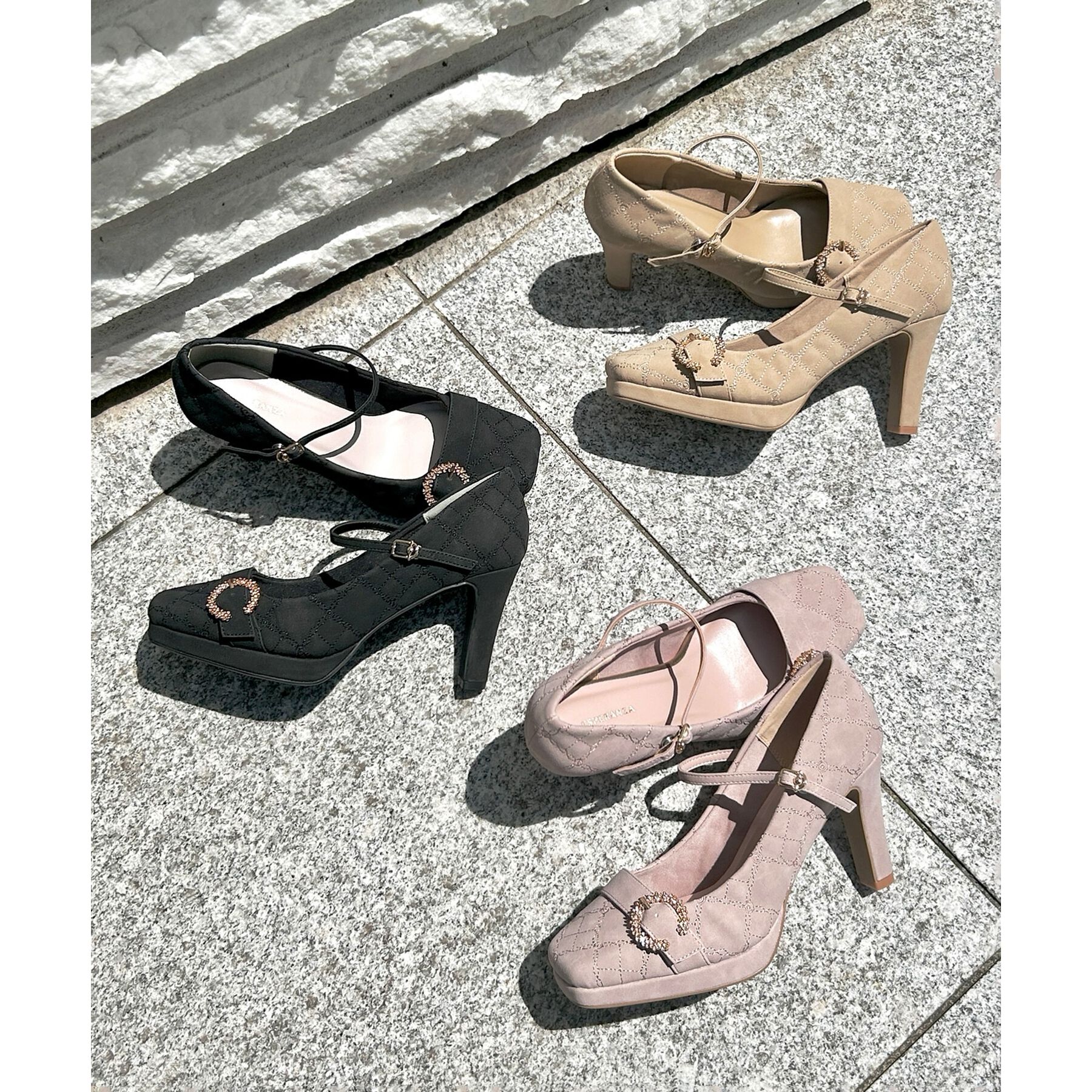 ESPERANZA「《先行予約》オリジナルキルティングパンプス」|パンプス|