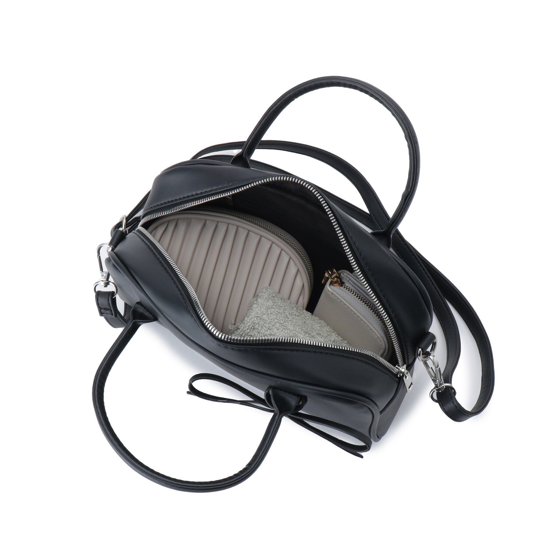 Ober Tashe「2WAY リボン ボストンバッグ」|ボストンバッグ|