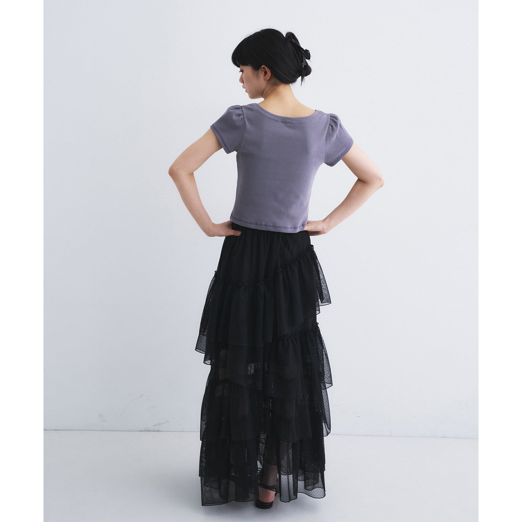 CODE A「M everyday rib button tee」|Tシャツ・カットソー|