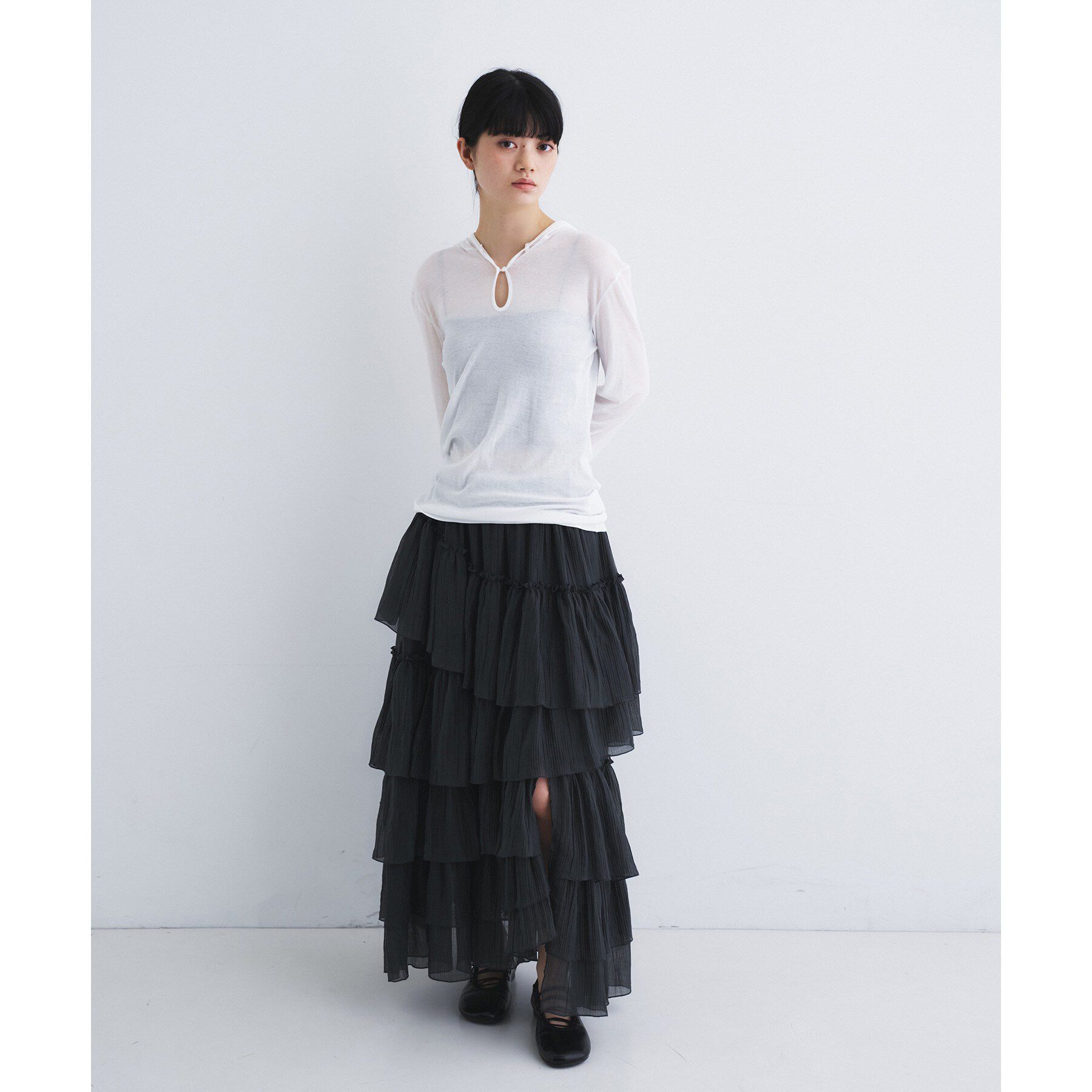 CODE A「M dramatic skirt」|スカート|