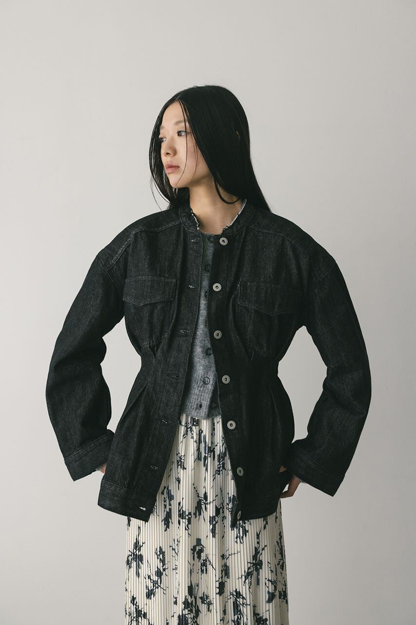 STYLEMIXER「ペプラムデニムジャケット」|デニムジャケット|
