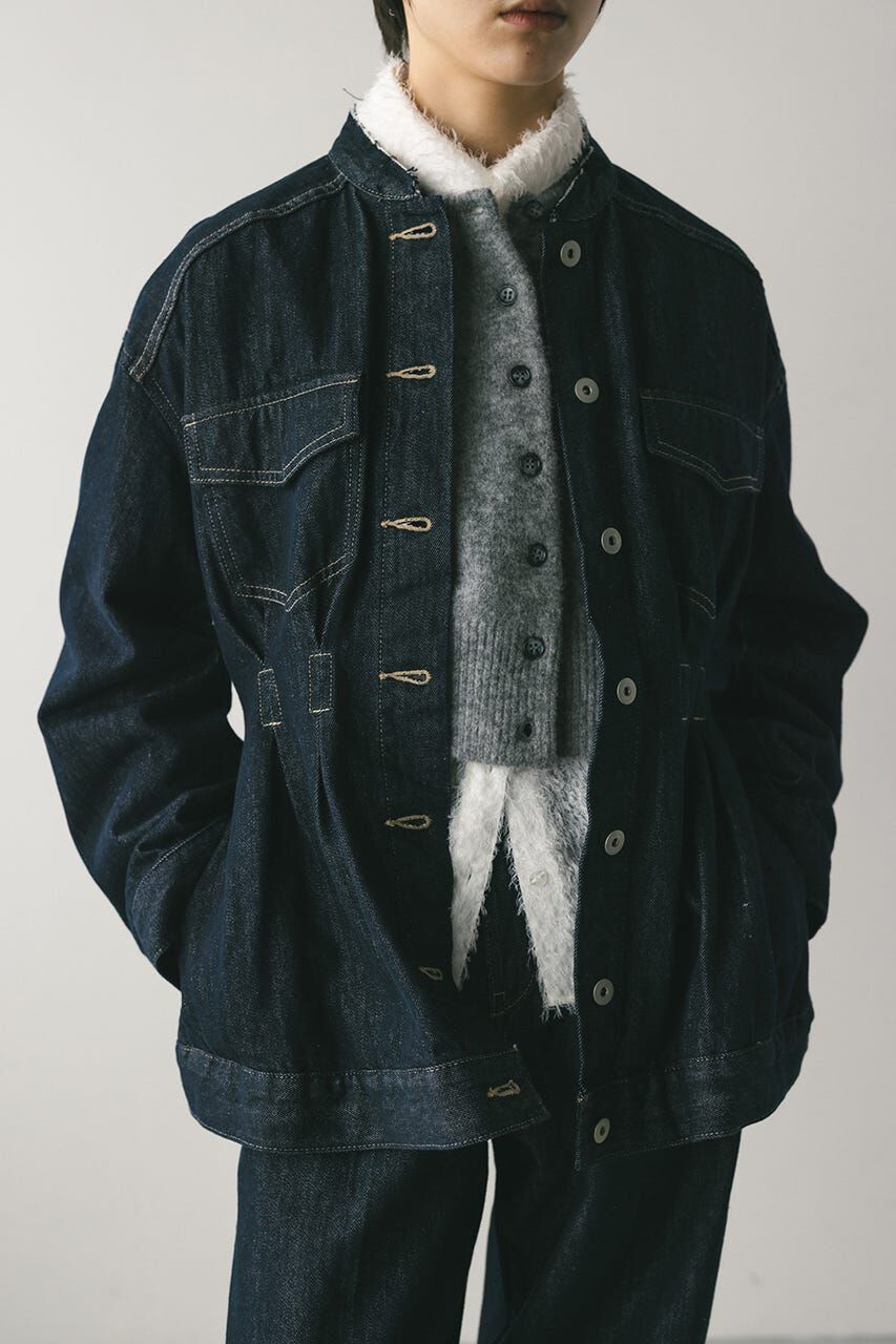 STYLEMIXER「ペプラムデニムジャケット」|デニムジャケット|