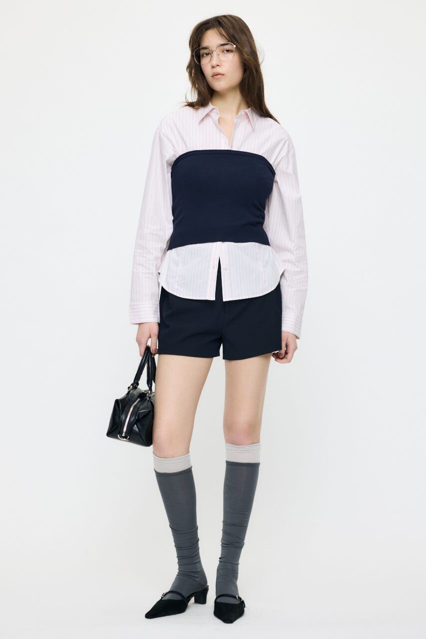 MOUSSY「OVER SHOULDER FIT シャツ」|シャツ・ブラウス|