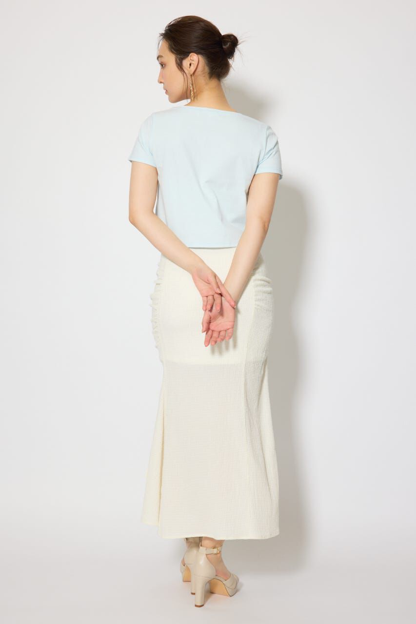 rienda「モチーフフォトショートTシャツ」|Tシャツ・カットソー|