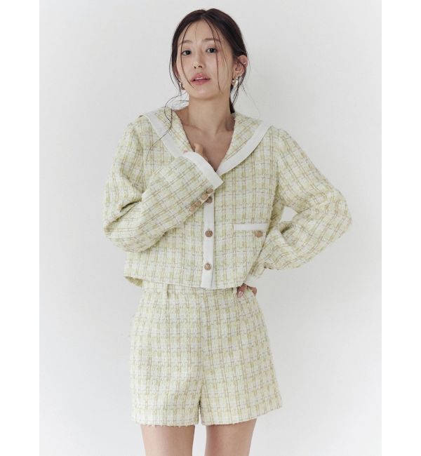 CALNAMUR「セーラーツイードジャケット」|その他|