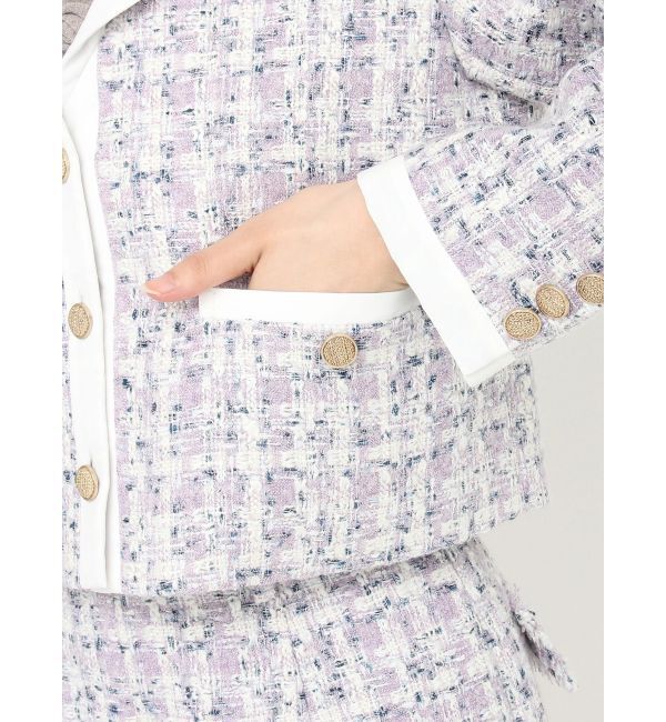 CALNAMUR「セーラーツイードジャケット」|その他|