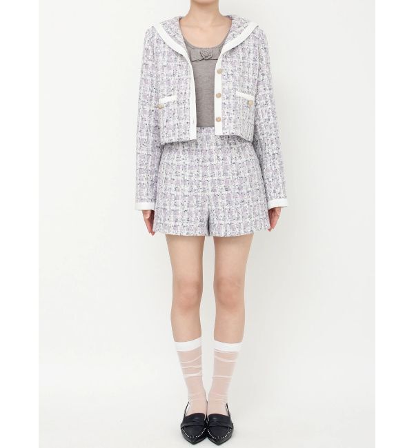 CALNAMUR「セーラーツイードジャケット」|その他|