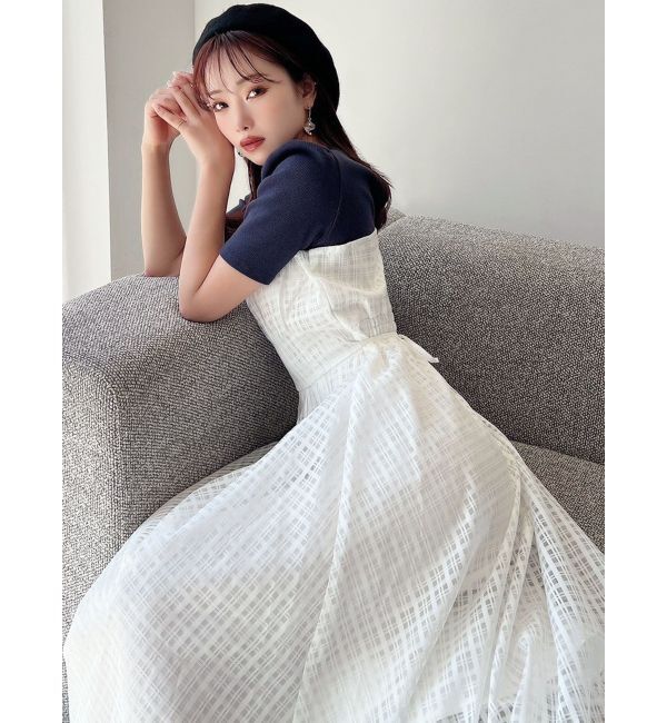 RESEXXY「バルーンヘムドッキングワンピース」|ワンピース|