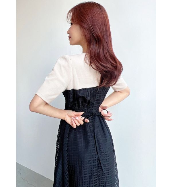 RESEXXY「バルーンヘムドッキングワンピース」|ワンピース|