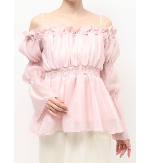 RESEXXY「ボリュームギャザーオフショルブラウス」|シャツ・ブラウス|