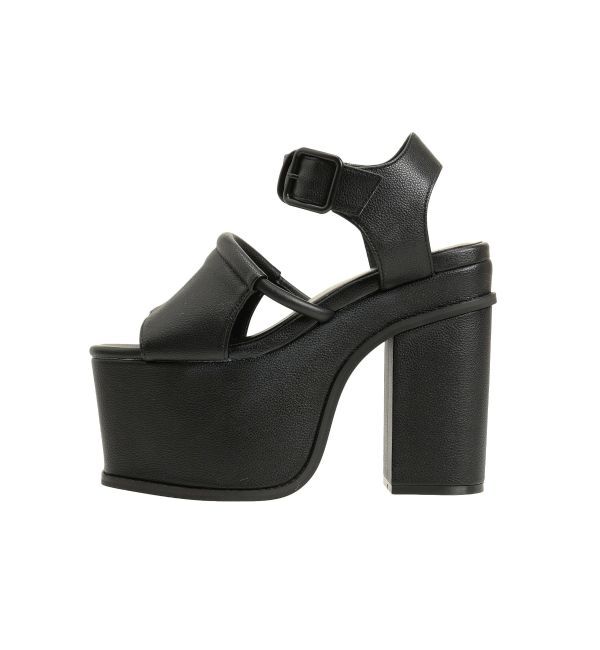 EMODA「サイドオープンバルキーサンダル」|サンダル|