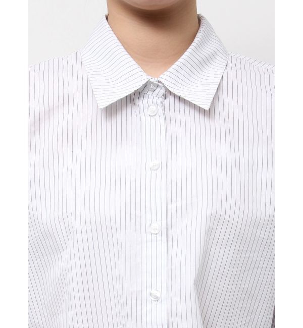 EMODA「ノットスリーブオーバーシャツ」|シャツ・ブラウス|