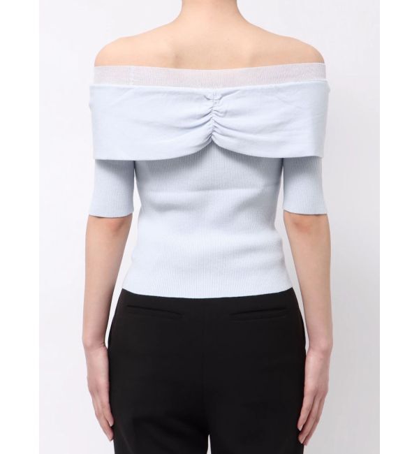 MERCURYDUO「レイヤードライクツイストニット」|ニット・セーター|