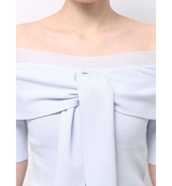 MERCURYDUO「レイヤードライクツイストニット」|ニット・セーター|