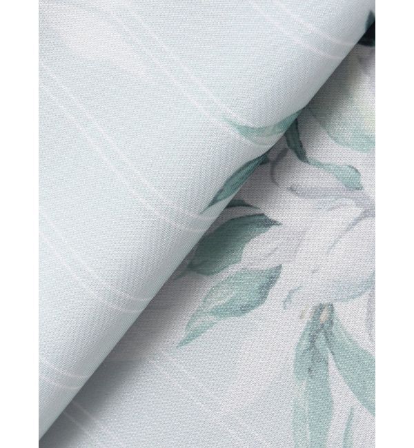 MERCURYDUO「花柄ドッキングバックレースアップワンピース」|ワンピース|