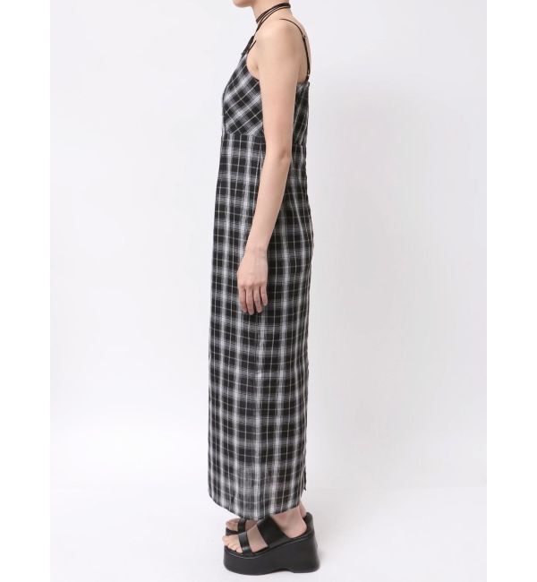 MURUA「2WAYチェックキャミワンピース」|ワンピース|