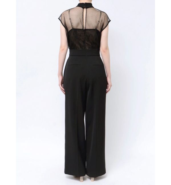 LAGUNAMOON「LADYチュールレースドッキングコンビネゾン」|ドレス|