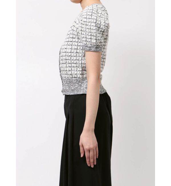 LAGUNAMOON「ツイードニットカーディガン」|カーディガン|