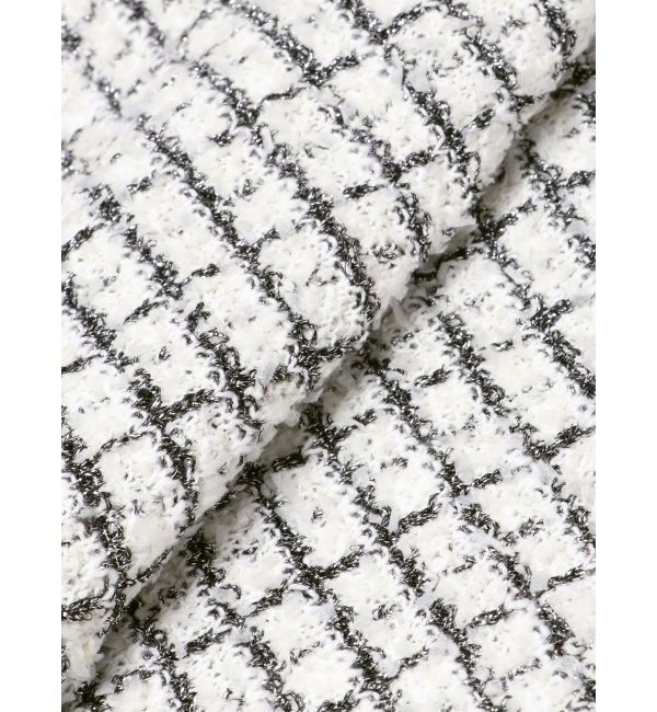 LAGUNAMOON「ツイードニットカーディガン」|カーディガン|