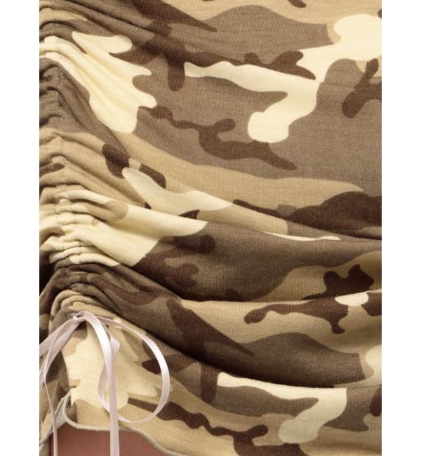 EVRIS「カモフラリボンショートTシャツ」|Tシャツ・カットソー|