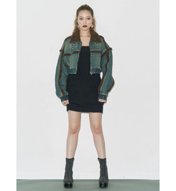 EVRIS「スリムチャンキーブーツ」|ショートブーツ|