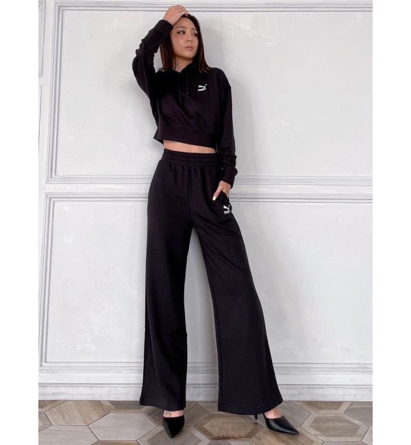 GYDA「PUMA CLASSICSクロップドフーディTR」|パーカー|