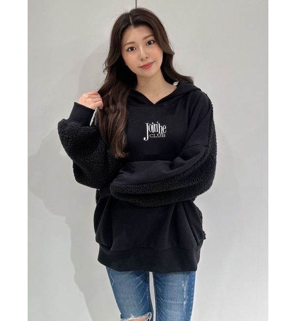 GYDA「ボアドッキングBIGパーカー」|パーカー|