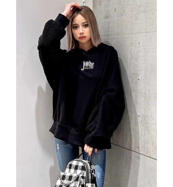 GYDA「ボアドッキングBIGパーカー」|パーカー|