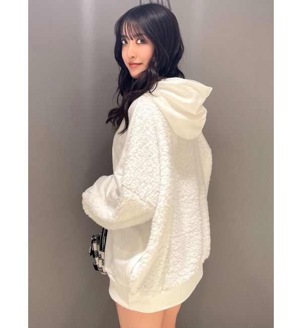 GYDA「ボアドッキングBIGパーカー」|パーカー|