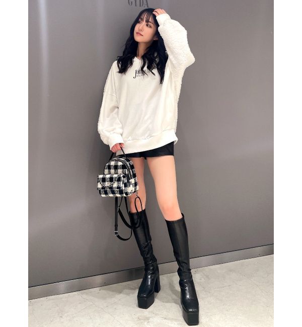 GYDA「ボアドッキングBIGパーカー」|パーカー|